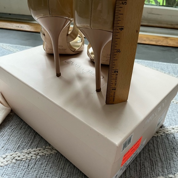 Jimmy Choo patent leather strap heels - Picture 9 of 11